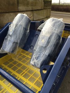 Meister special dewatering modules in a WIMA screen.