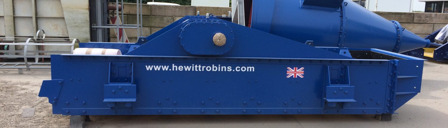 Hewitt Robins screen for a recycling plant in the Netherlands